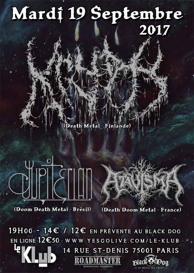 Krypts + Jupiterian + Atavisma ■ 19.09 Krypts + Jupiterian + Atavisma ■ 19.09