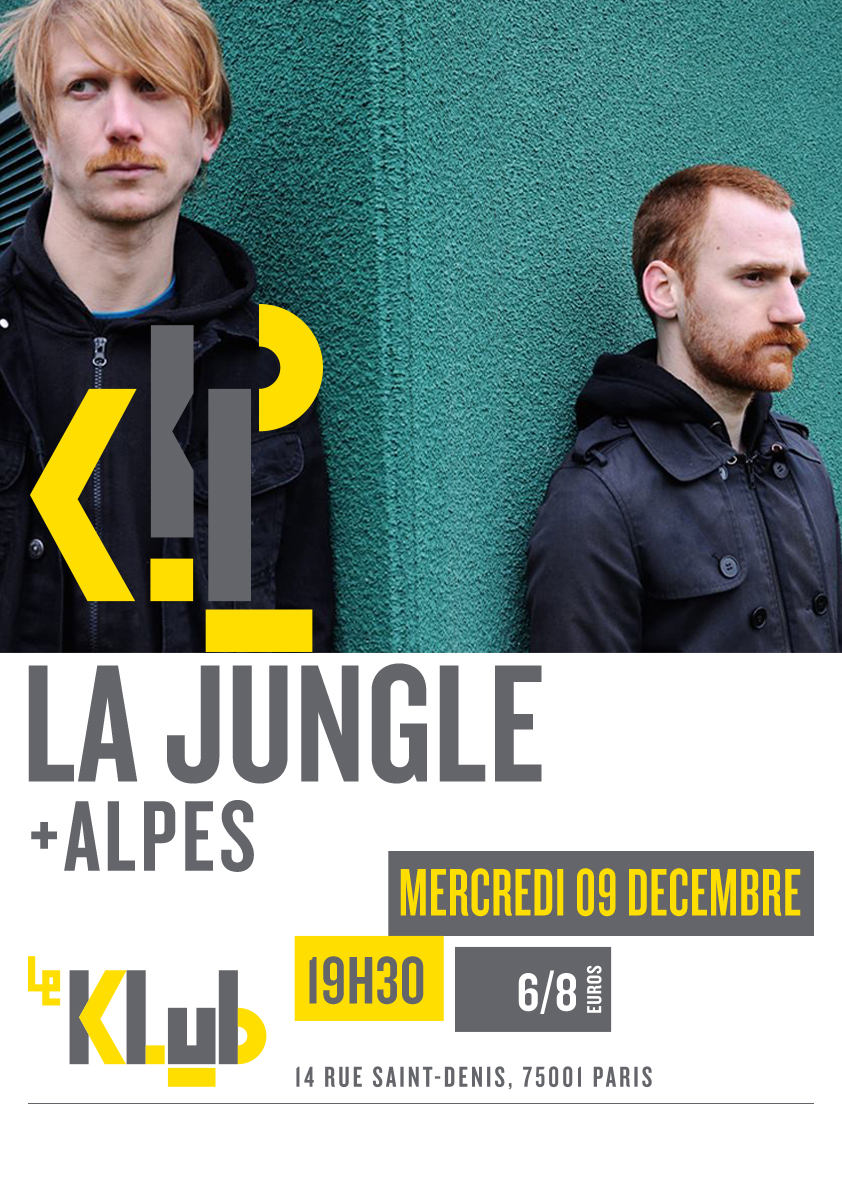 LA JUNGLE ■ LIVE ■ 09/12/15 ■ 19H30