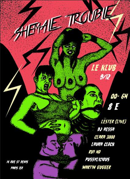 SHEMALE TROUBLE #7 ■ KLUBBING ■ 12/12/16 ■ 23H55 SHEMALE TROUBLE #7 ■ KLUBBING ■ 12/12/16 ■ 23H55