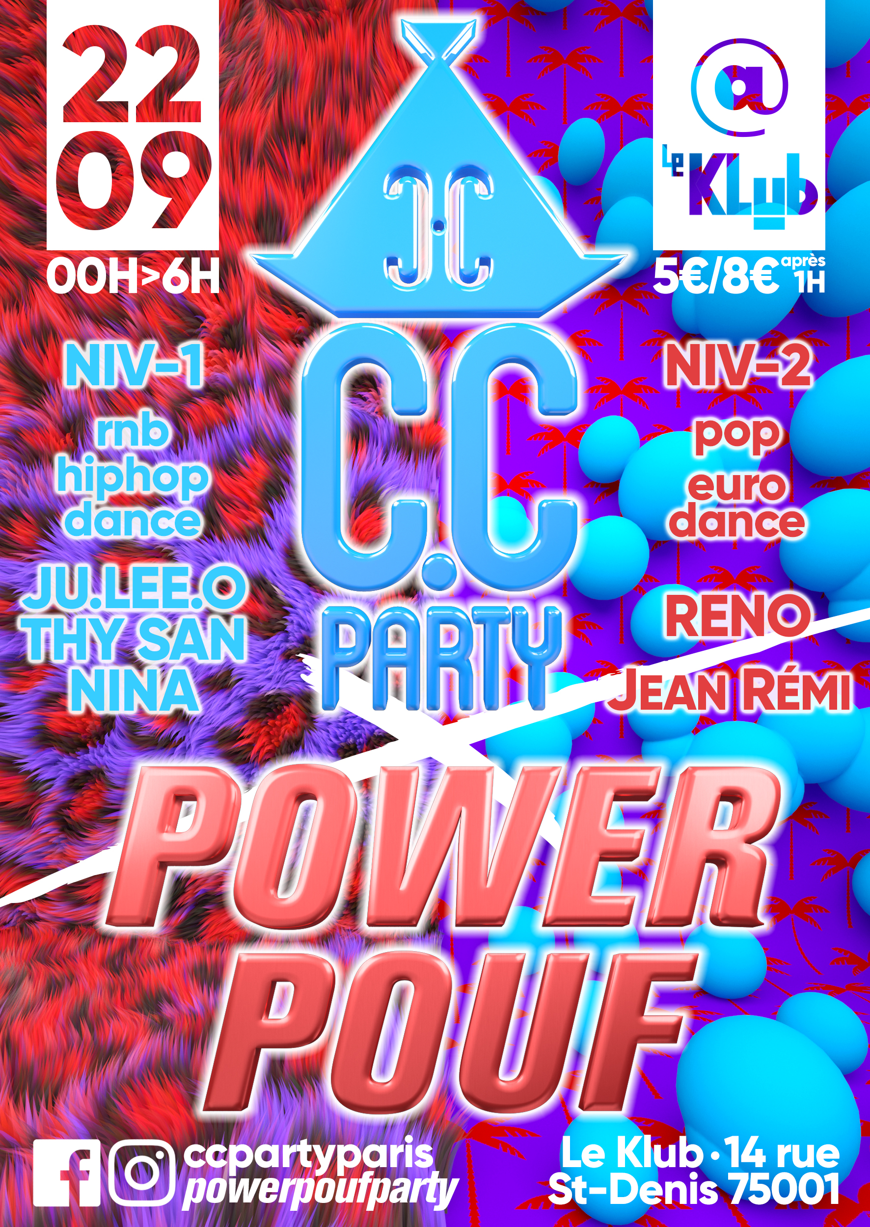 C.C PARTY vs. POWERPOUF C.C PARTY vs. POWERPOUF