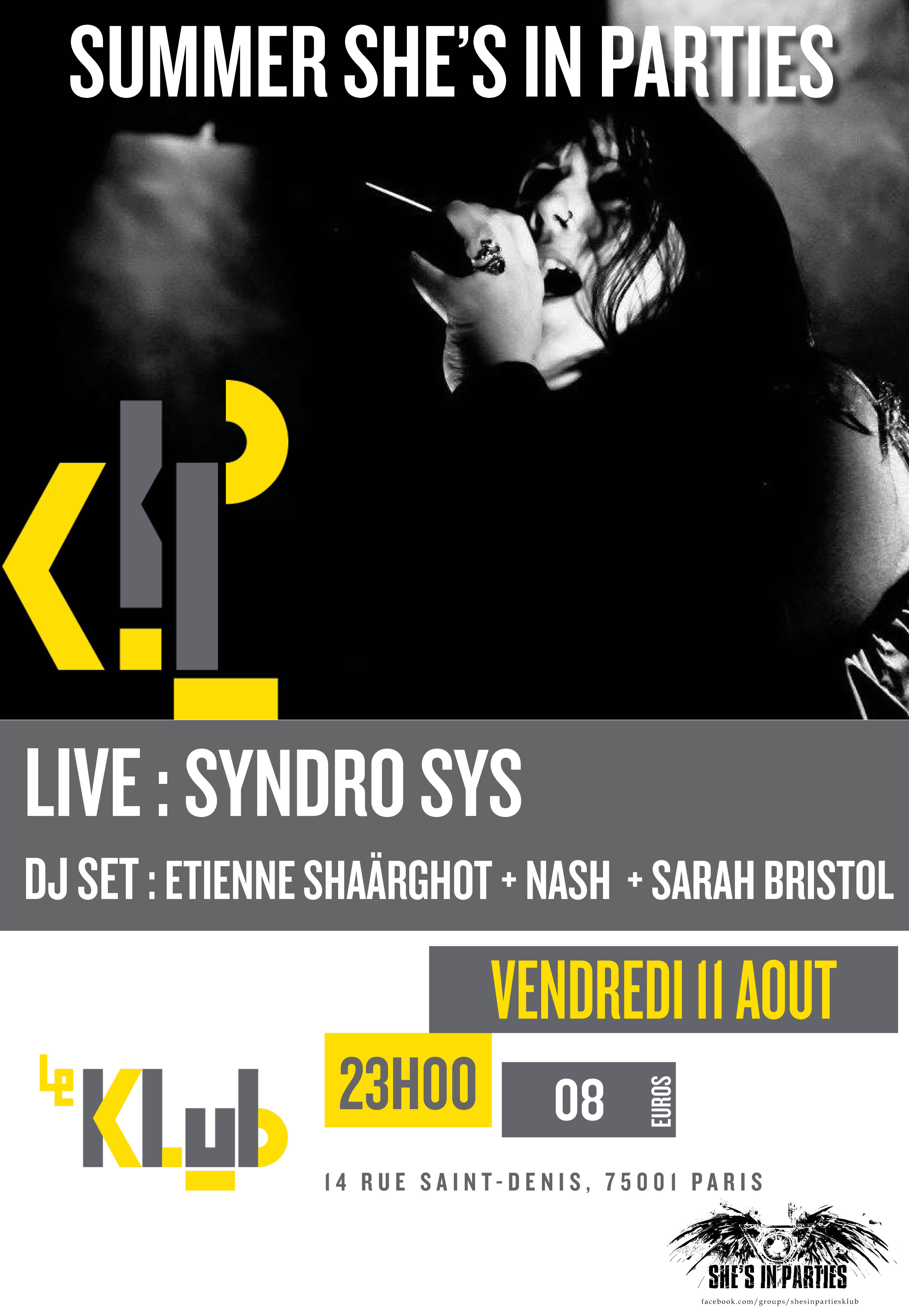 SUMMER SHE'S IN PARTIES ■ 11.08 SUMMER SHE'S IN PARTIES ■ 11.08