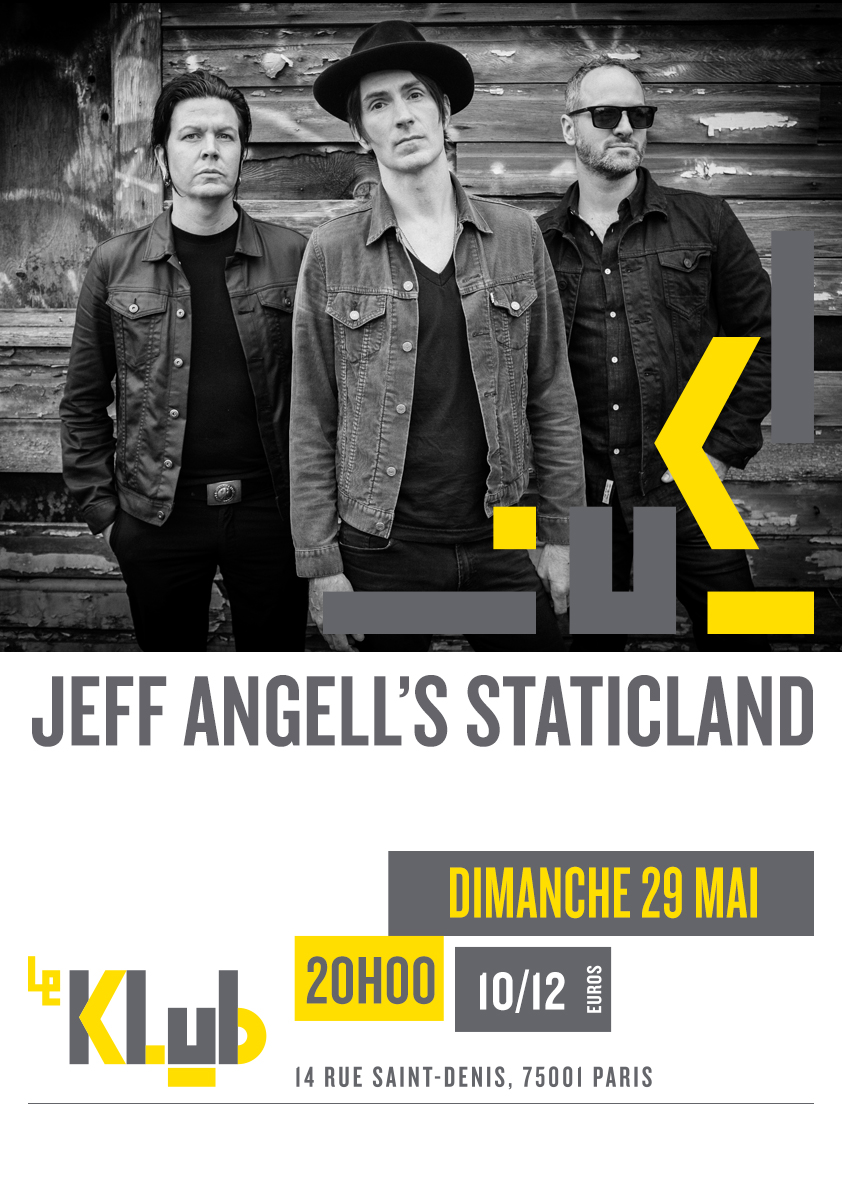 JEFF ANGELL'S STATICLAND ■ LIVE ■ 29/05/16 ■ 20H