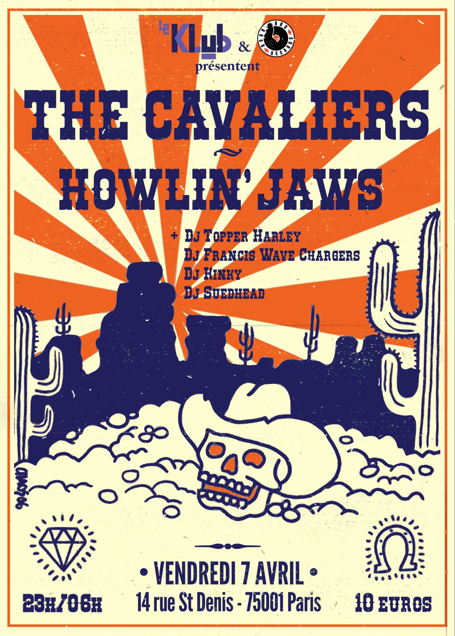 THE CAVALIERS + GUESTS ■ LIVE + KLUBBING 