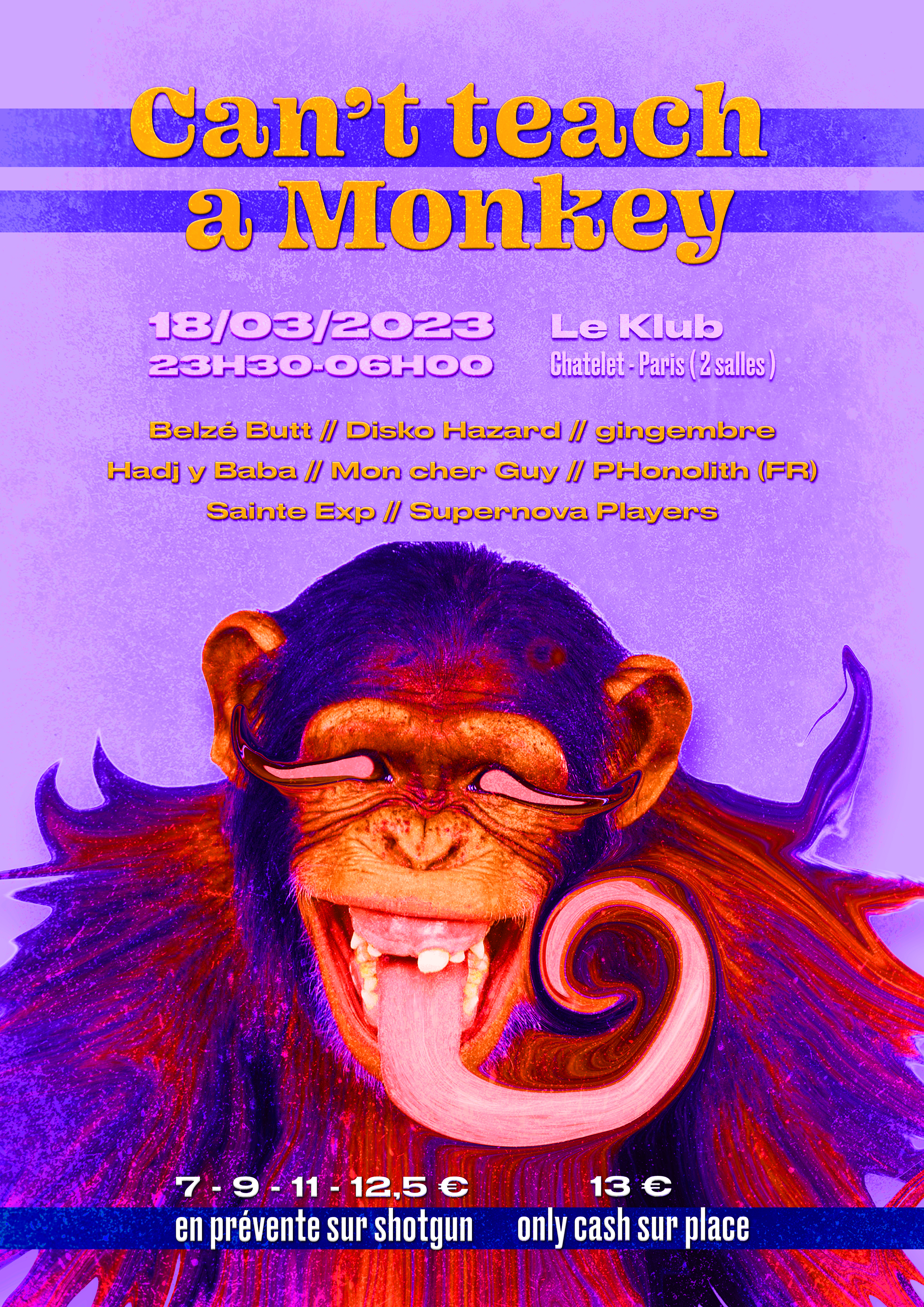 CAN'T TEACH A MONKEY ■ 18.03