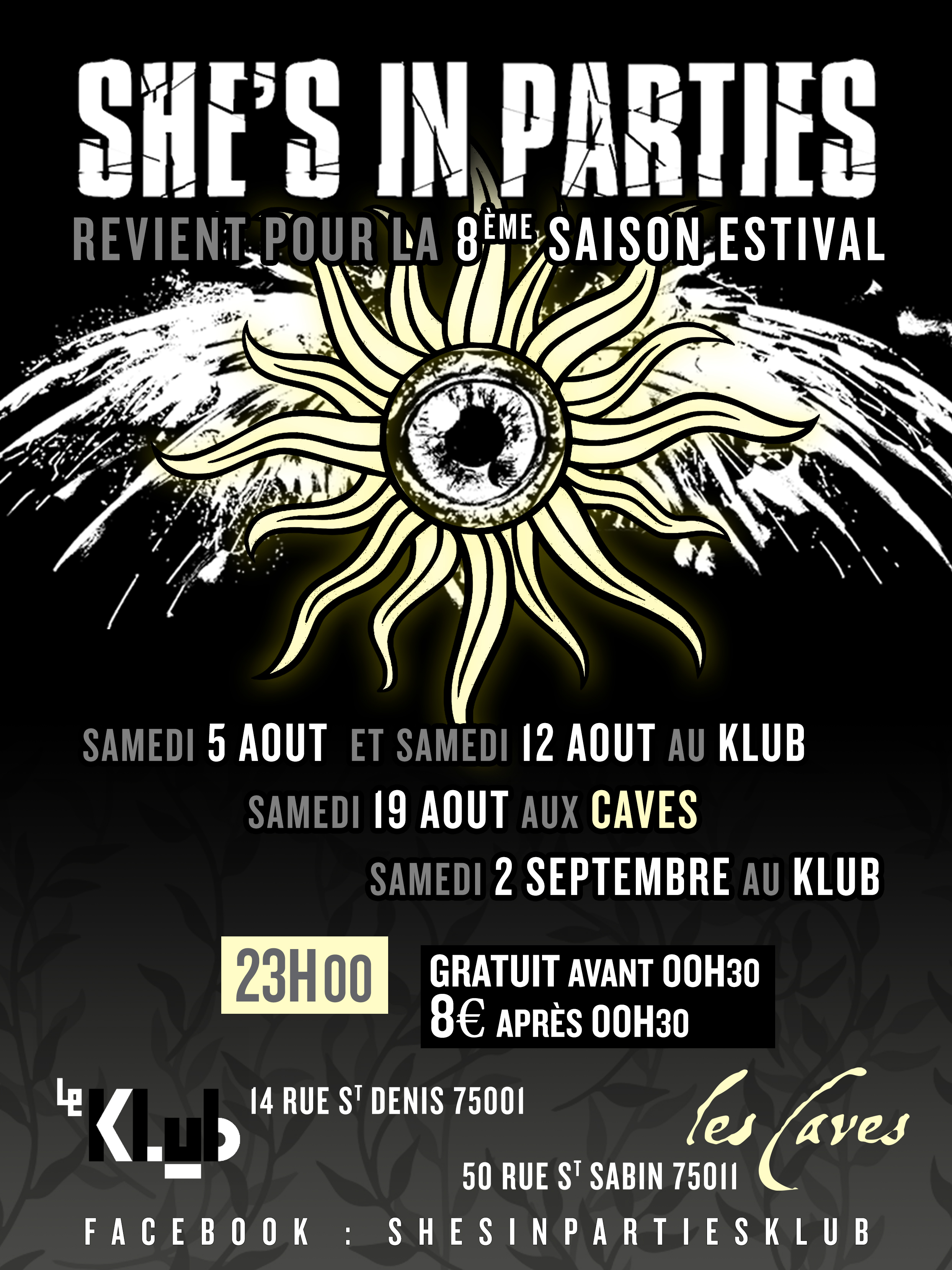 SUMMER SHE'S IN PARTIES ■ 05.08