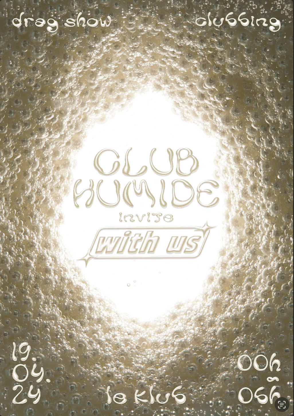 CLUB HUMIDE INVITE WITH US ■ 19.04